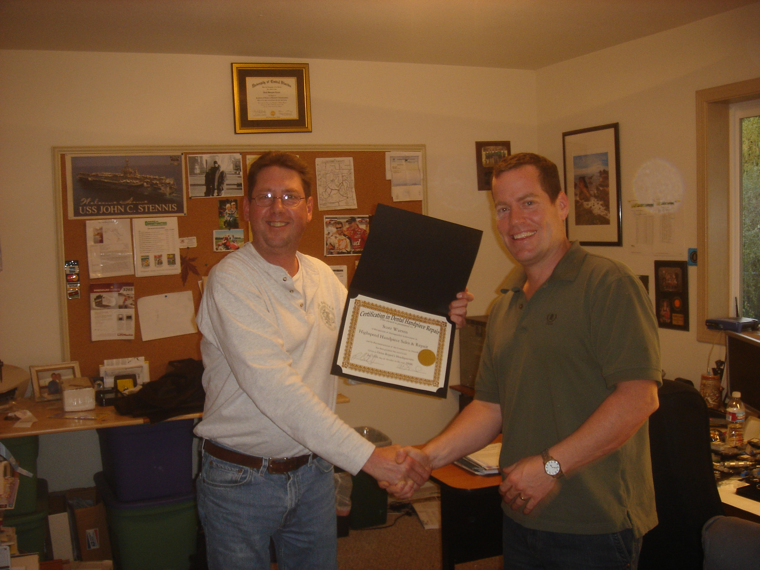 Brief Description of a unique business opportunity in dental handpiece